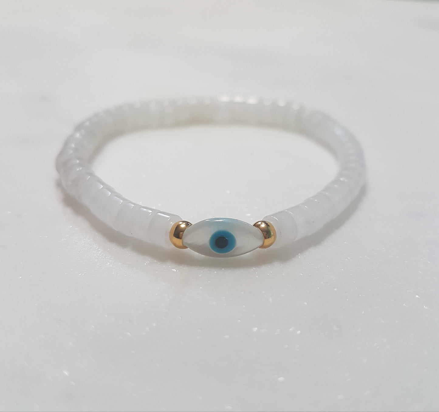 EYE MOTHER OF PEARL BRACELET