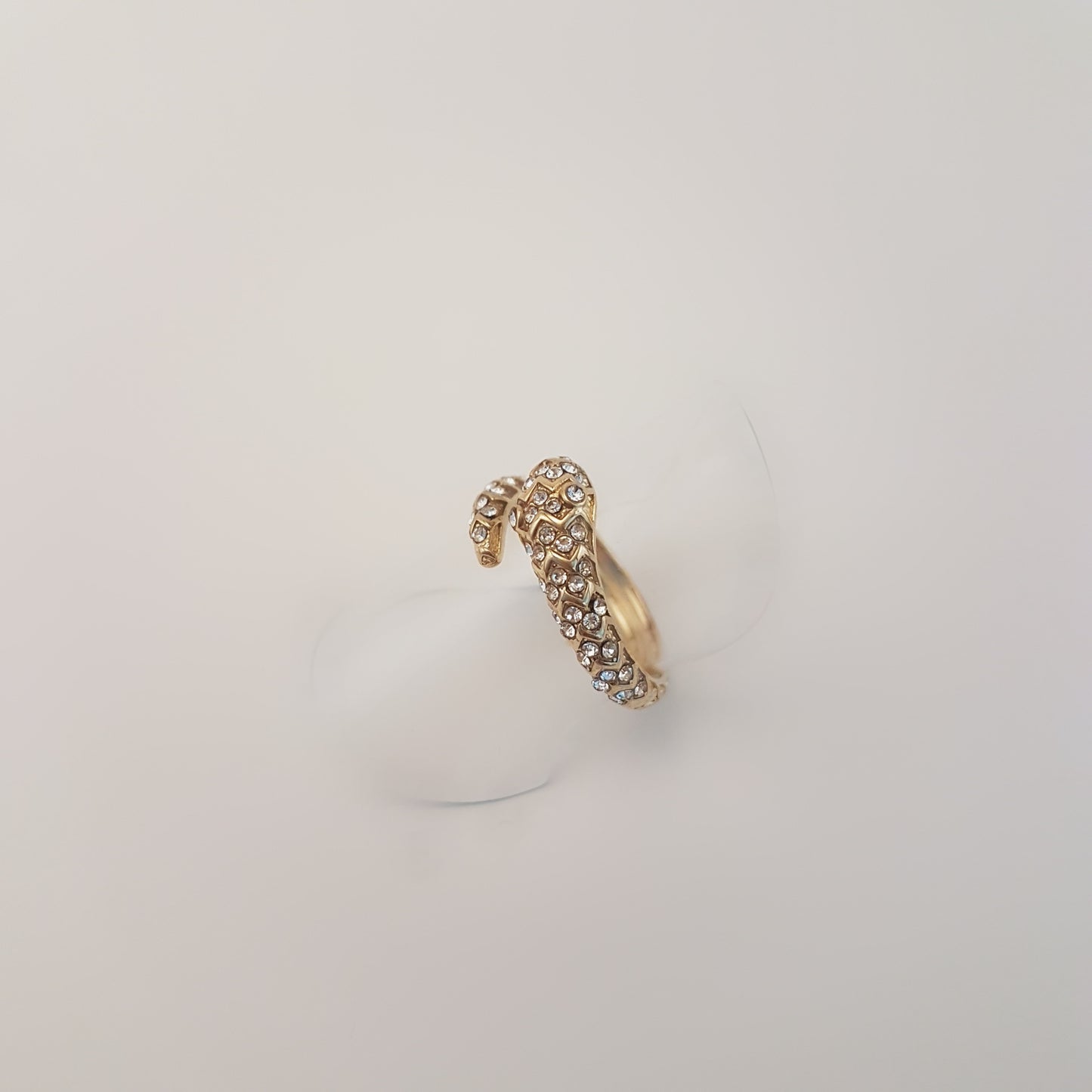 SNAKE ZIRCONIA RING