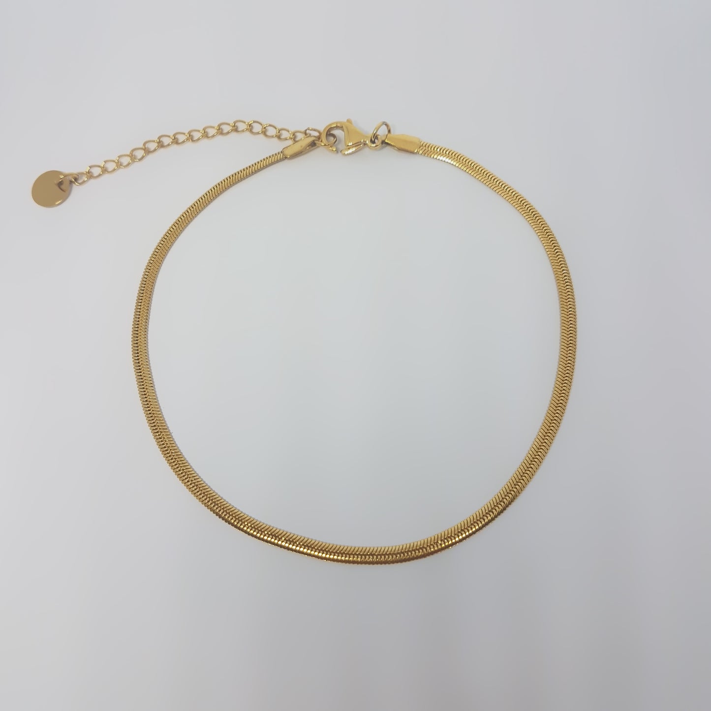 HERRINGBONE ANKLET