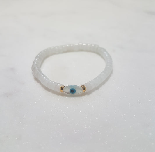 EYE MOTHER OF PEARL BRACELET
