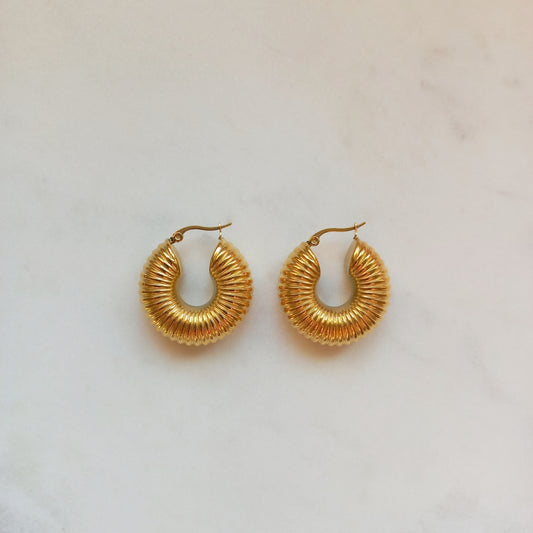 CHANTAL HOOPS EARRINGS