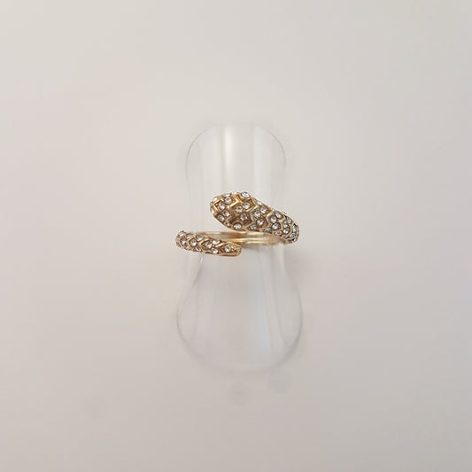 SNAKE ZIRCONIA RING