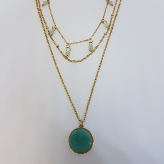 CAGLIARI TRIPLE NECKLACE