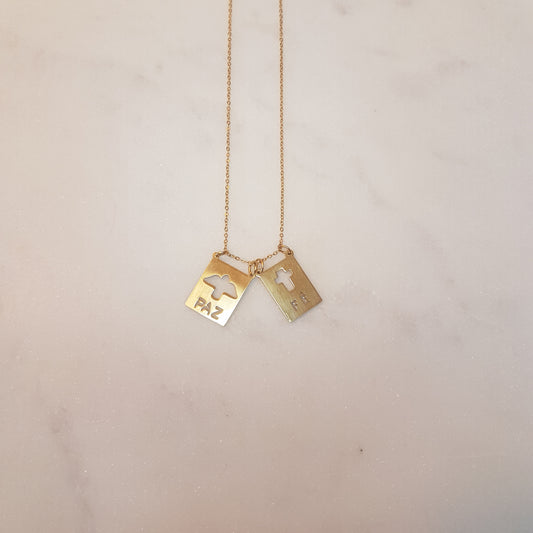 SCAPULAR NECKLACE